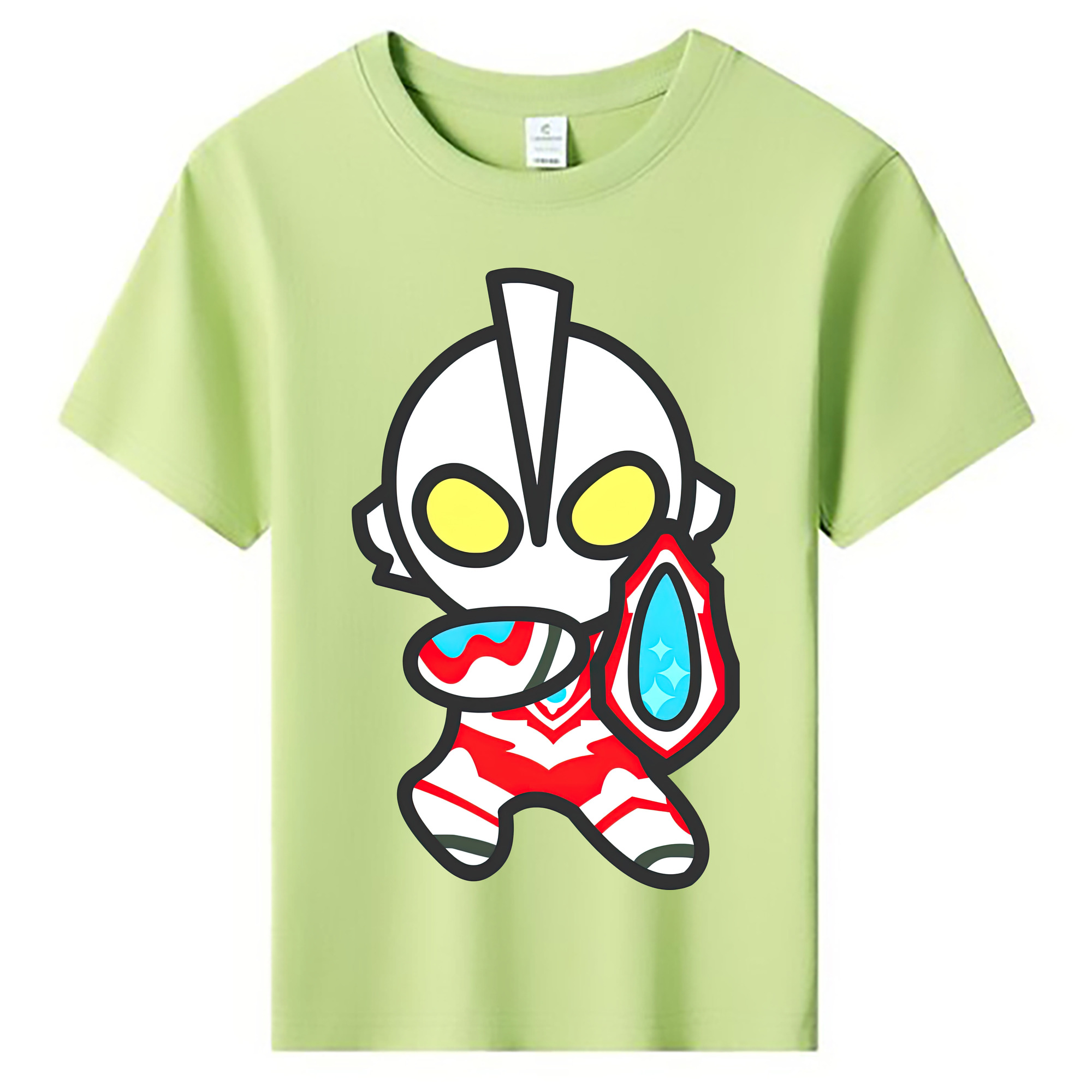 （画像用） ウルトラマン Ultraman 綿100％キッズTシャツ（フロントプリント）